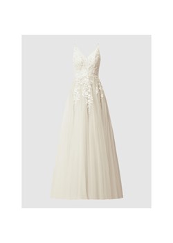 Suknia ślubna z tiulu z cekinami ze sklepu Peek&Cloppenburg  w kategorii Sukienki - zdjęcie 135816104