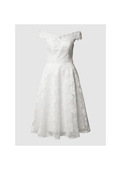 Suknia ślubna z kwiatowymi haftami ze sklepu Peek&Cloppenburg  w kategorii Sukienki - zdjęcie 135921454