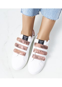 buty guess białe damskie sneakersy