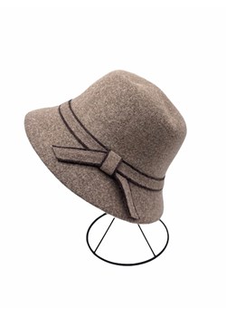 Wełniany kapelusz w kolorze beżowym ze sklepu Limango Polska w kategorii Kapelusze damskie - zdjęcie 135982240