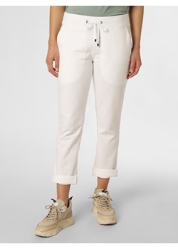 Juvia - Damskie spodnie dresowe, biały ze sklepu vangraaf w kategorii Spodnie damskie - zdjęcie 135987253