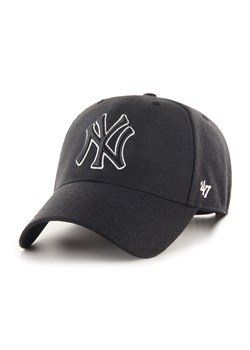 Czapka z daszkiem uniseks 47 BRAND New York Yankees - czarna ze sklepu Sportstylestory.com w kategorii Czapki z daszkiem męskie - zdjęcie 136105231