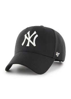 Czapka z daszkiem uniseks 47 BRAND New York Yankees - czarna ze sklepu Sportstylestory.com w kategorii Czapki z daszkiem męskie - zdjęcie 136105233