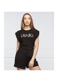 Liu Jo T-shirt | Regular Fit ze sklepu Gomez Fashion Store w kategorii Bluzki damskie - zdjęcie 136107033