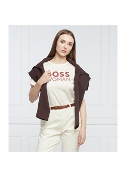 BOSS T-shirt Elinea | Regular Fit ze sklepu Gomez Fashion Store w kategorii Bluzki damskie - zdjęcie 136107060