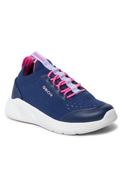 Sneakersy GEOX - J Sprintye G. B J25FWB 0006K C4268 M Navy/Fuchsia ze sklepu eobuwie.pl w kategorii Buty sportowe dziecięce - zdjęcie 136209024