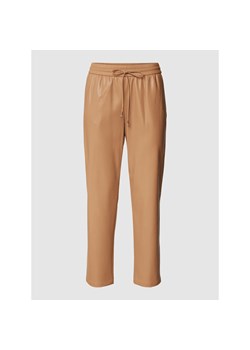 Spodnie z imitacji skóry model ‘Talilia’ ze sklepu Peek&Cloppenburg  w kategorii Spodnie damskie - zdjęcie 136467230