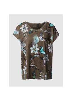 T-shirt z kwiatowym wzorem ze sklepu Peek&Cloppenburg  w kategorii Bluzki damskie - zdjęcie 136467964