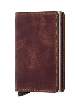Secrid portfel skórzany kolor brązowy SV.Brown ze sklepu ANSWEAR.com w kategorii Portfele męskie - zdjęcie 136659524