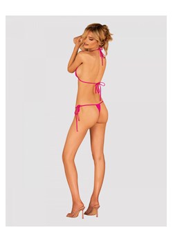 Seksowne bikini one size Obsessive Bella vista wild różowe ze sklepu piubiu_pl w kategorii Stroje kąpielowe - zdjęcie 136757801