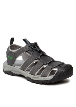 Sandały CMP - Sahiph Hiking Sandal 30Q9517 Grey/Verde Fluo ze sklepu eobuwie.pl w kategorii Sandały męskie - zdjęcie 136772080