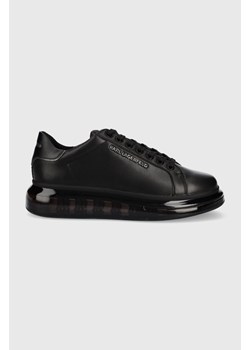 Karl Lagerfeld sneakersy skórzane KAPRI KUSHION KL52625.00X kolor czarny ze sklepu ANSWEAR.com w kategorii Buty sportowe męskie - zdjęcie 136804603