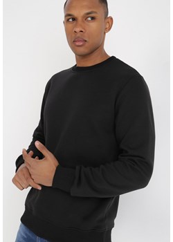 Czarna Bluza Iphonius ze sklepu Born2be Odzież w kategorii Bluzy męskie - zdjęcie 136860941