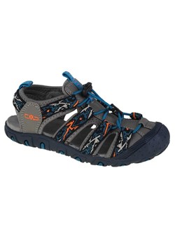 Sandały CMP Sahiph Hiking Sandal Jr 30Q9524-46UE czarne niebieskie szare ze sklepu ButyModne.pl w kategorii Sandały dziecięce - zdjęcie 136899604