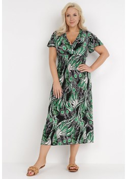 Zielona Sukienka Anastythia ze sklepu Born2be Odzież w kategorii Sukienki - zdjęcie 136953372