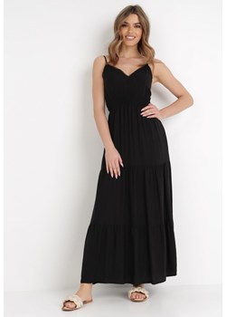 Czarna Sukienka Euneope ze sklepu Born2be Odzież w kategorii Sukienki - zdjęcie 136953660