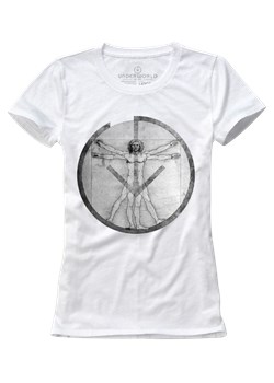 T-shirt damski UNDERWORLD Leonardo biały ze sklepu morillo w kategorii Bluzki damskie - zdjęcie 136968153