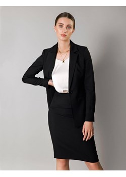Ołówkowa spódnica w kolorze czarnym ze sklepu Molton w kategorii Spódnice - zdjęcie 137270274