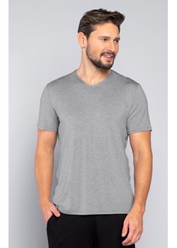 Piżama męska na krótki rękaw i z krótką nogawką Dallas, Kolor szary melanż-czarny, Rozmiar M, Italian Fashion - id: 142708 - marki Italian Fashion - 137658141 Piżama męska na krótki rękaw i z krótką nogawką Dallas, Kolor szary melanż-czarny, Rozmiar M, Italian Fashion ze sklepu Intymna w kategorii Piżamy męskie - zdjęcie 137658141