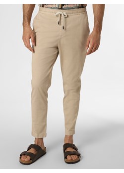 Joop Spodnie  Mężczyźni Bawełna beżowy jednolity ze sklepu vangraaf w kategorii Spodnie męskie - zdjęcie 137908991
