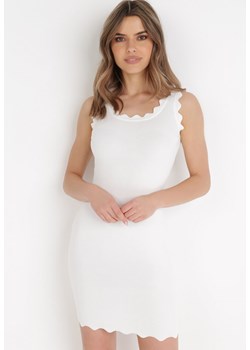 Biała Sukienka Dephosa ze sklepu Born2be Odzież w kategorii Sukienki - zdjęcie 138006833
