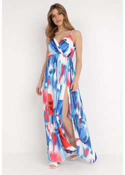 Niebieska Sukienka Galiphae ze sklepu Born2be Odzież w kategorii Sukienki - zdjęcie 138012050