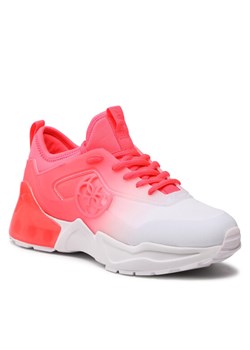 Guess Sneakersy Teckie2 FL6T2C ELE12 Różowy ze sklepu MODIVO w kategorii Buty sportowe damskie - zdjęcie 138025360