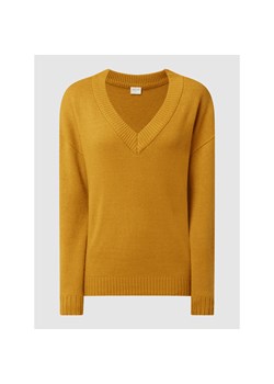 Sweter o kroju oversized z mieszanki wiskozy model ‘Viril’ ze sklepu Peek&Cloppenburg  w kategorii Swetry damskie - zdjęcie 138166363
