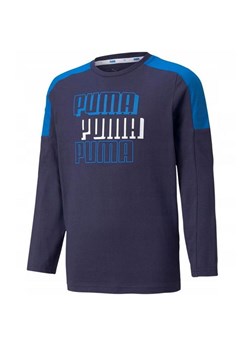 T-shirt chłopięce Puma granatowy 