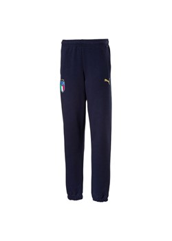 Spodnie dresowe młodzieżowe FIGC Italia Sweat Pants Puma ze sklepu SPORT-SHOP.pl w kategorii Spodnie chłopięce - zdjęcie 138230713