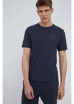 Michael Kors t-shirt bawełniany 6S26C11011 kolor granatowy gładki ze sklepu ANSWEAR.com w kategorii T-shirty męskie - zdjęcie 138259041