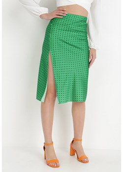 Zielona Spódnica Diomane ze sklepu Born2be Odzież w kategorii Spódnice - zdjęcie 138298590
