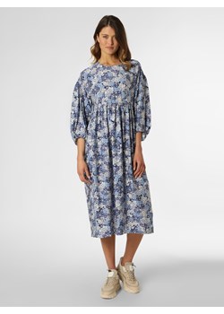 EDITED Sukienka damska Kobiety Sztuczne włókno niebieski wzorzysty ze sklepu vangraaf w kategorii Sukienki - zdjęcie 138334471