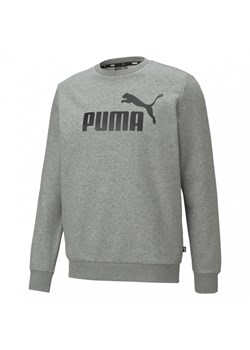 Męska bluza dresowa nierozpinana bez kaptura PUMA ESS BIG LOGO CREW FL ze sklepu Sportstylestory.com w kategorii Bluzy męskie - zdjęcie 138388251