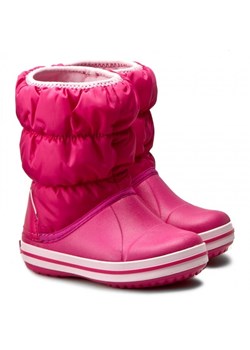 CROCS Buty dziecięce Winter Puff Boot różowe ze sklepu taniesportowe.pl w kategorii Buty zimowe dziecięce - zdjęcie 138427151