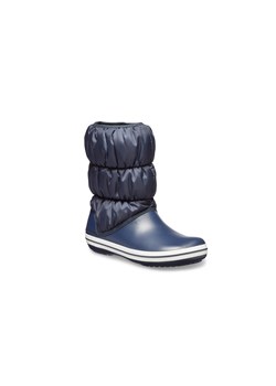 CROCS Buty damskie Winter Puff Boot granatowe ze sklepu taniesportowe.pl w kategorii Śniegowce damskie - zdjęcie 138427164