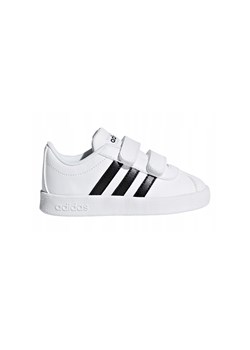 adidas Buty dziecięce VL Court 2.0 białe ze sklepu taniesportowe.pl w kategorii Trampki dziecięce - zdjęcie 138428180