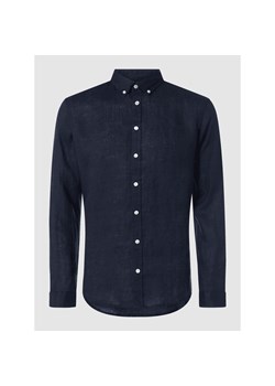 Koszula lniana o kroju regular fit model ‘Anton’ ze sklepu Peek&Cloppenburg  w kategorii Koszule męskie - zdjęcie 138468053