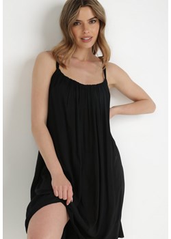 Czarna Sukienka Kaphophis ze sklepu Born2be Odzież w kategorii Sukienki - zdjęcie 138541114