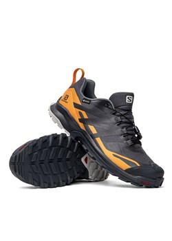 Buty trekkingowe męskie czarne Salomon XA Rogg 2 GTX ze sklepu Sneaker Peeker w kategorii Buty trekkingowe męskie - zdjęcie 138609041