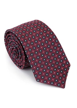 Krawat jedwabny w drobny wzór ze sklepu WITTCHEN w kategorii Krawaty - zdjęcie 138720773