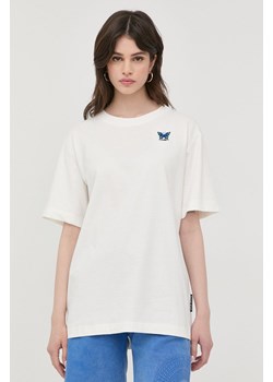 Silvian Heach t-shirt bawełniany kolor biały ze sklepu ANSWEAR.com w kategorii Bluzki damskie - zdjęcie 138805383