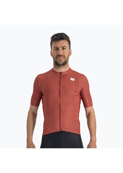 Koszulka rowerowa męska Sportful Checkmate czerwona 1122035 ze sklepu sportano.pl w kategorii T-shirty męskie - zdjęcie 138867480
