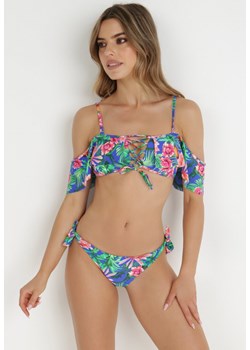 Granatowe Bikini Cythenope ze sklepu Born2be Odzież w kategorii Stroje kąpielowe - zdjęcie 138888770