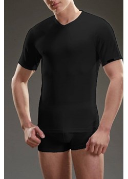 Koszulka męska krótki rękaw High Emotion 531New Cornette bordowa ze sklepu piubiu_pl w kategorii T-shirty męskie - zdjęcie 138908690
