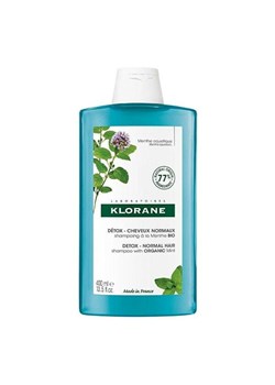 Klorane Menthe Detox Szampon do Włosów Normalnych ( Detox Shampoo) (Objętość 400 ml)