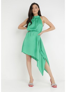 Zielona Sukienka Parthine ze sklepu Born2be Odzież w kategorii Sukienki - zdjęcie 139172900
