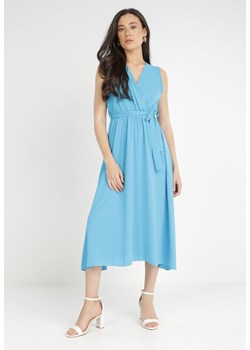 Niebieska Sukienka Iolaera ze sklepu Born2be Odzież w kategorii Sukienki - zdjęcie 139172942