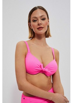 Dół od bikini high waist różowy ze sklepu Moodo.pl w kategorii Stroje kąpielowe - zdjęcie 139189531
