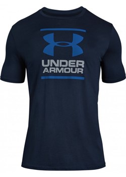 Męska koszulka UNDER ARMOUR GL Foundation SS T - granatowa ze sklepu Sportstylestory.com w kategorii T-shirty męskie - zdjęcie 139204500